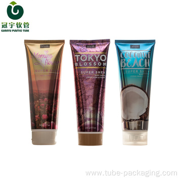 200ml cosmetic plastic tube for body lotion packaging